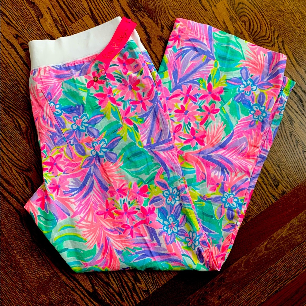 NWT Lilly Pulitzer Beach Palazzo pants
